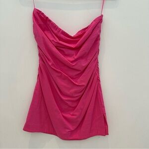 Nia Zenon Strapless Dress